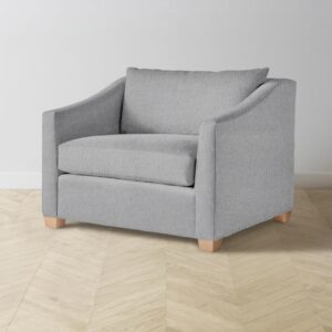 The Sullivan Chair-and-a-Half - Italian Bouclé Waterfall