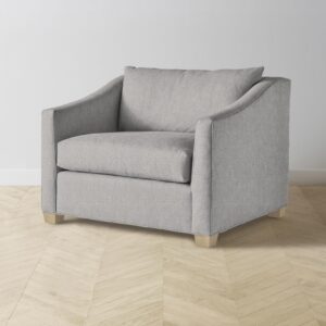 The Sullivan Chair-and-a-Half - Merino Heather Grey