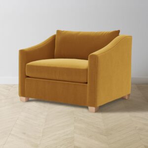 The Sullivan Chair-and-a-Half - Mohair Amber