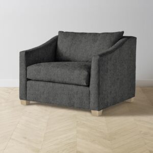The Sullivan Chair-and-a-Half - Performance Tweed Char