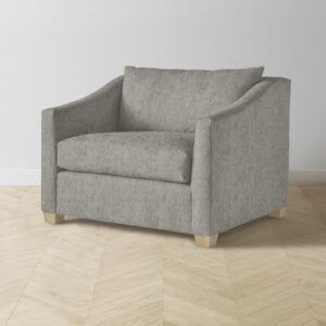 The Sullivan Chair-and-a-Half - Performance Tweed Oatmeal