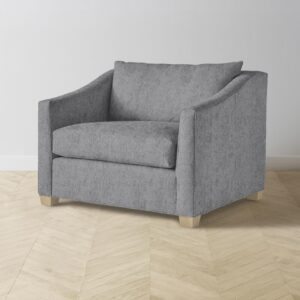 The Sullivan Chair-and-a-Half - Performance Tweed Smoke