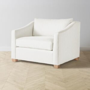 The Sullivan Chair-and-a-Half - Performance Woven Chenille Lace