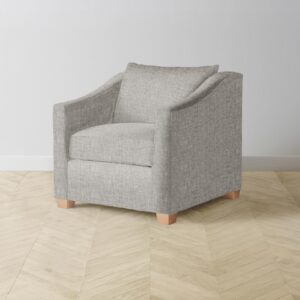 The Sullivan Chair - Heritage Belgian Linen Agate