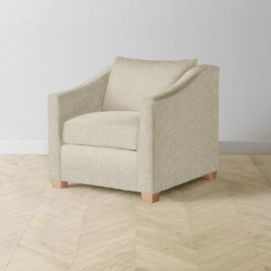 The Sullivan Chair - Heritage Belgian Linen Alder