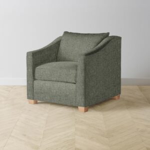 The Sullivan Chair - Heritage Belgian Linen Thyme