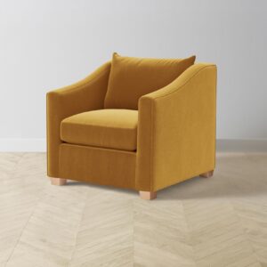 The Sullivan Chair - Mohair Amber