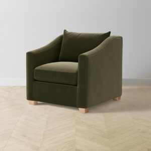The Sullivan Chair - Mohair Moss