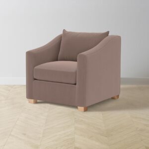 The Sullivan Chair - Mohair Peony