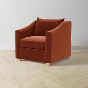 The Sullivan Chair - Mohair Spice