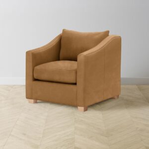 The Sullivan Chair - Nubuck Leather Saddle