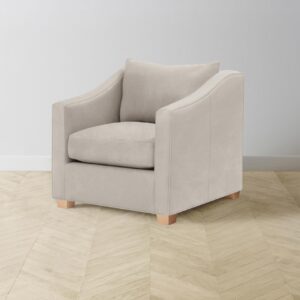 The Sullivan Chair - Nubuck Leather Sail