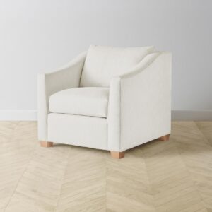 The Sullivan Chair - Performance Linen Weave Flour