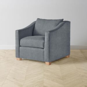 The Sullivan Chair - Performance Mélange Weave Aegean