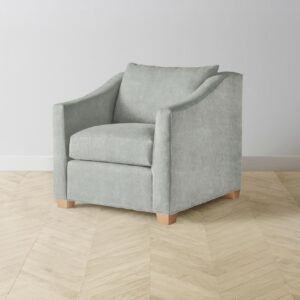 The Sullivan Chair - Performance Mélange Weave Seaglass