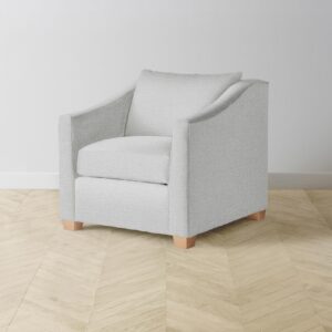 The Sullivan Chair - Performance Woven Chenille Steel