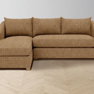 The Sullivan Sectional - Heritage Belgian Linen Chai