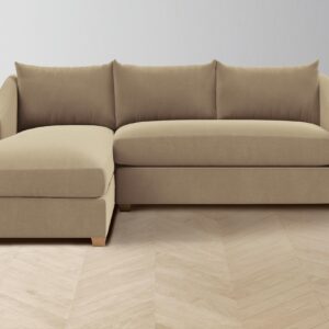 The Sullivan Sectional - Mohair Almond
