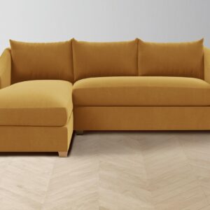 The Sullivan Sectional - Mohair Amber
