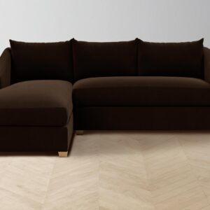 The Sullivan Sectional - Mohair Chocolate