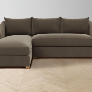 The Sullivan Sectional - Mohair Mink