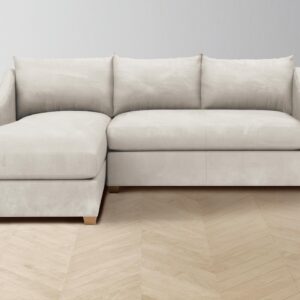 The Sullivan Sectional - Nubuck Leather Sail