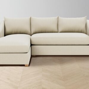 The Sullivan Sectional - Performance Linen Weave Prairie