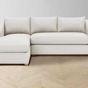 The Sullivan Sectional - Performance Linen Weave Flour