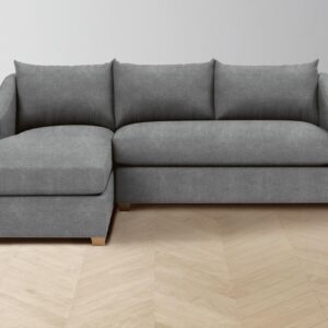 The Sullivan Sectional - Performance Mélange Weave Night