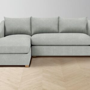 The Sullivan Sectional - Performance Mélange Weave Seaglass