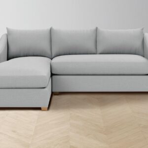 The Sullivan Sectional - Performance Linen Weave Cloud