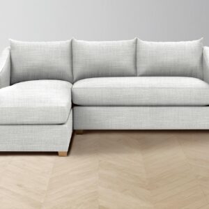The Sullivan Sectional - Performance Textured Tweed Dove