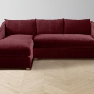 The Sullivan Sectional - Performance Velvet Merlot