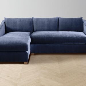 The Sullivan Sectional - Performance Velvet Midnight