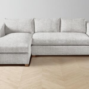 The Sullivan Sectional - Performance Woven Chenille Steel