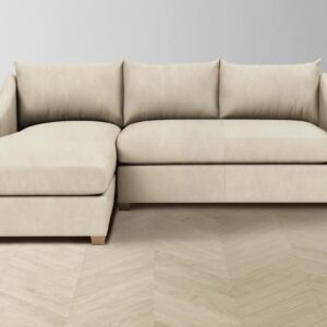 The Sullivan Sectional - Tuscan Leather Bisque
