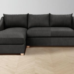 The Sullivan Sectional - Tuscan Leather Seal