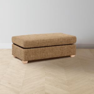 The Sullivan Ottoman - Heritage Belgian Linen Chai