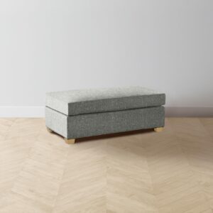 The Sullivan Ottoman - Merino Granite