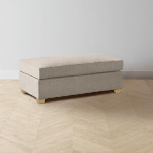 The Sullivan Ottoman - Merino Wheat
