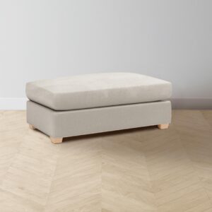 The Sullivan Ottoman - Nubuck Leather Sail