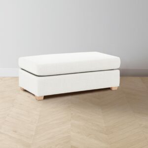 The Sullivan Ottoman - Performance Woven Chenille Lace