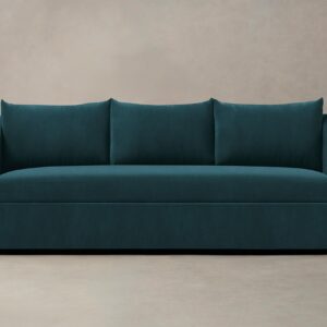 The Sullivan Sleeper Sofa - Performance Velvet Lagoon