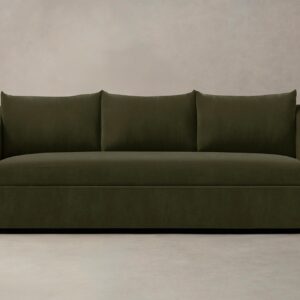 The Sullivan Sleeper Sofa - Performance Velvet Olive