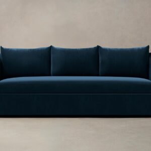 The Sullivan Sleeper Sofa - Performance Velvet Sapphire