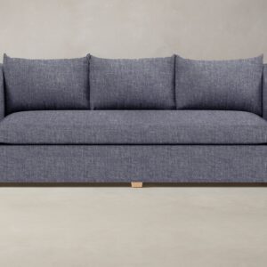 The Sullivan Sofa - Heritage Belgian Linen Lake