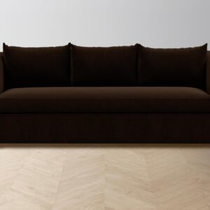 The Sullivan Sofa - Mohair Chocolate