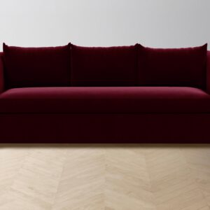 The Sullivan Sofa - Mohair Crimson