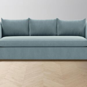 The Sullivan Sofa - Mohair Slate Blue