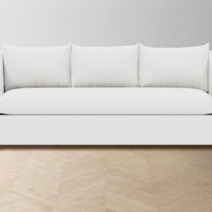 The Sullivan Sofa - Performance Linen Weave Pure White